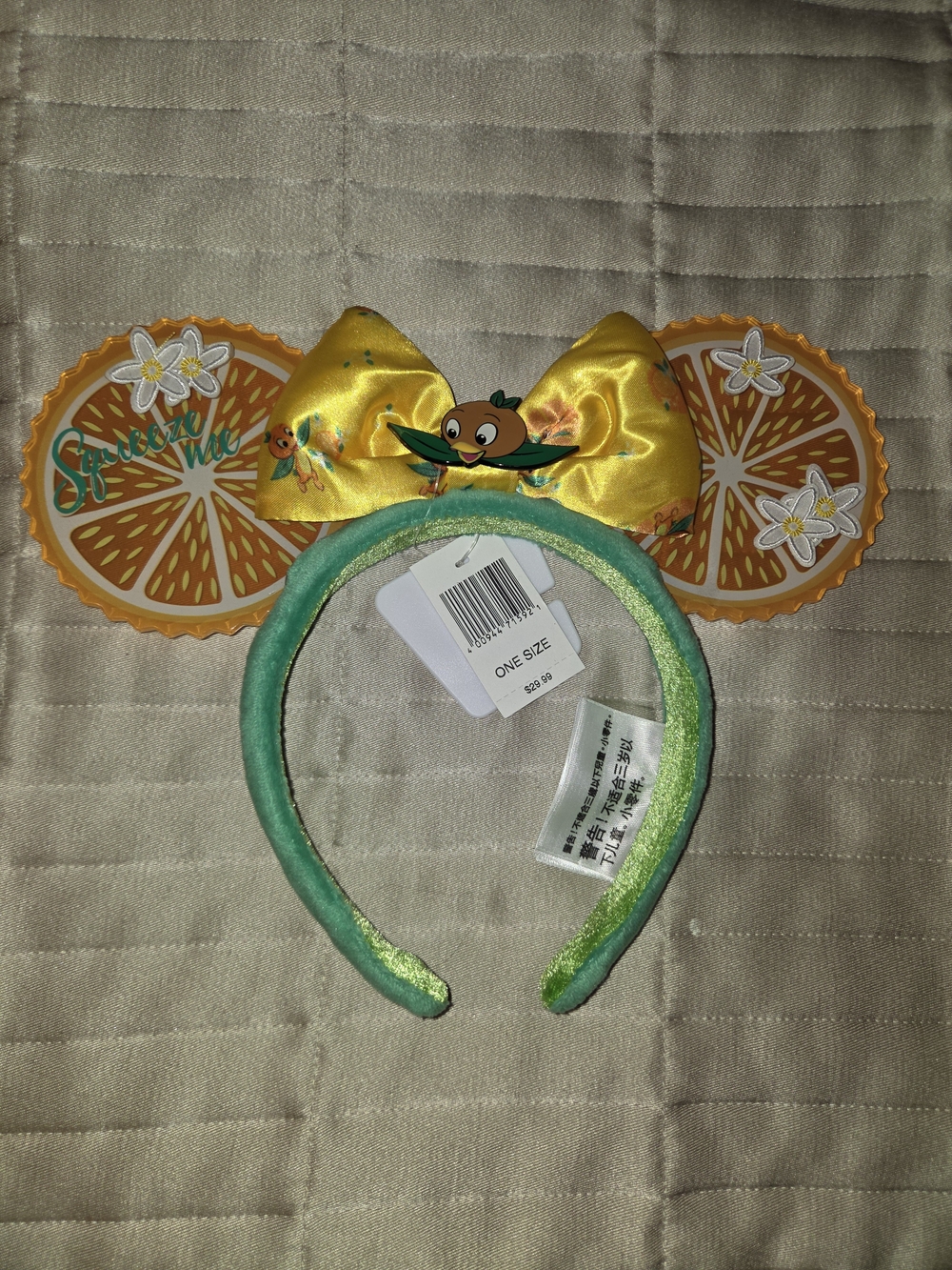 Disney Orange Bird Ears!
